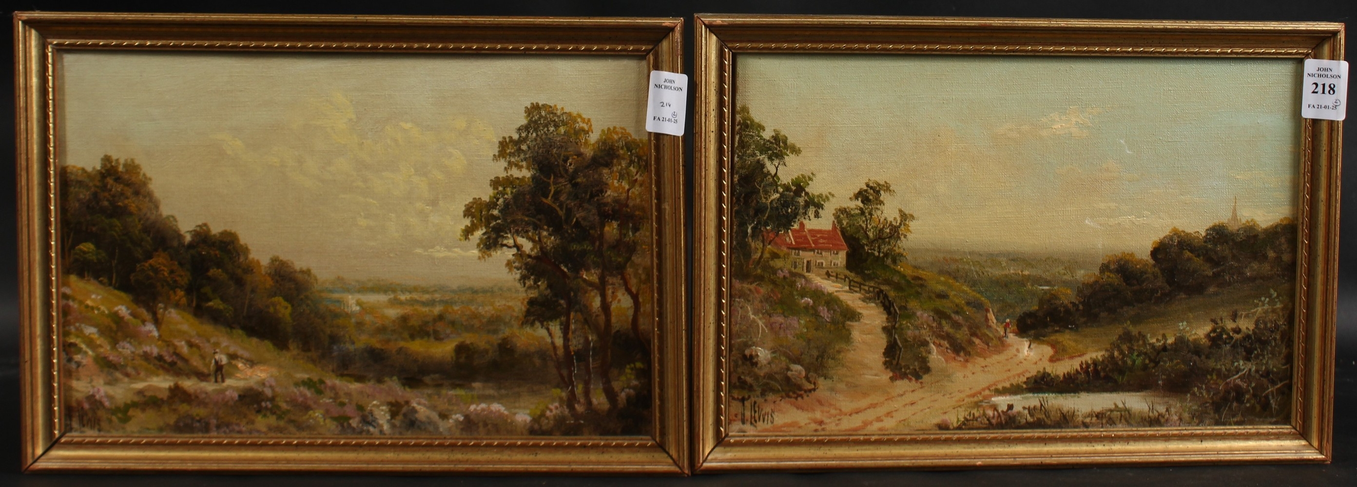 J. Lewis | Country scenes with lone figures | MutualArt