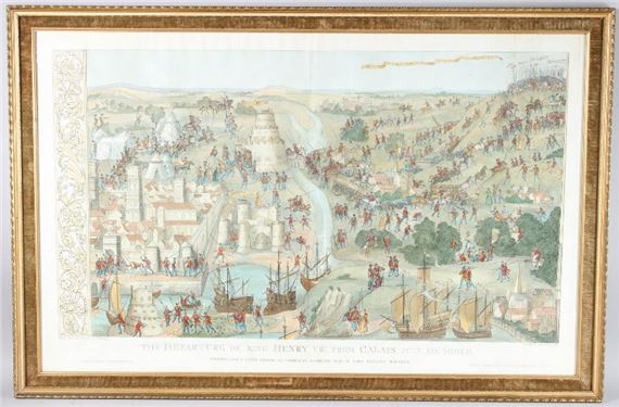 The Departure of King Henry VIII from Calais - James Basire