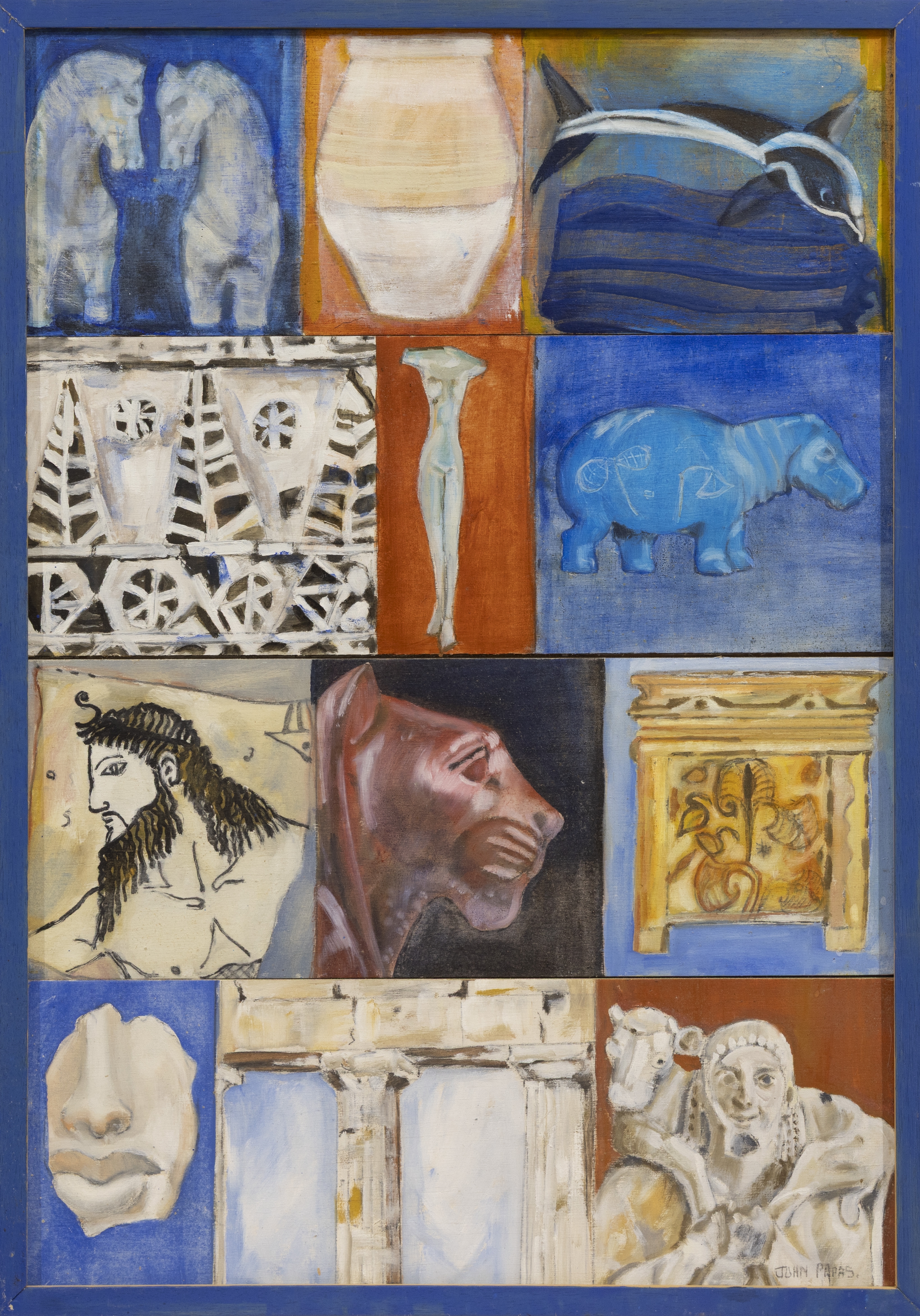 John Papas | - Visit to a Museum | MutualArt