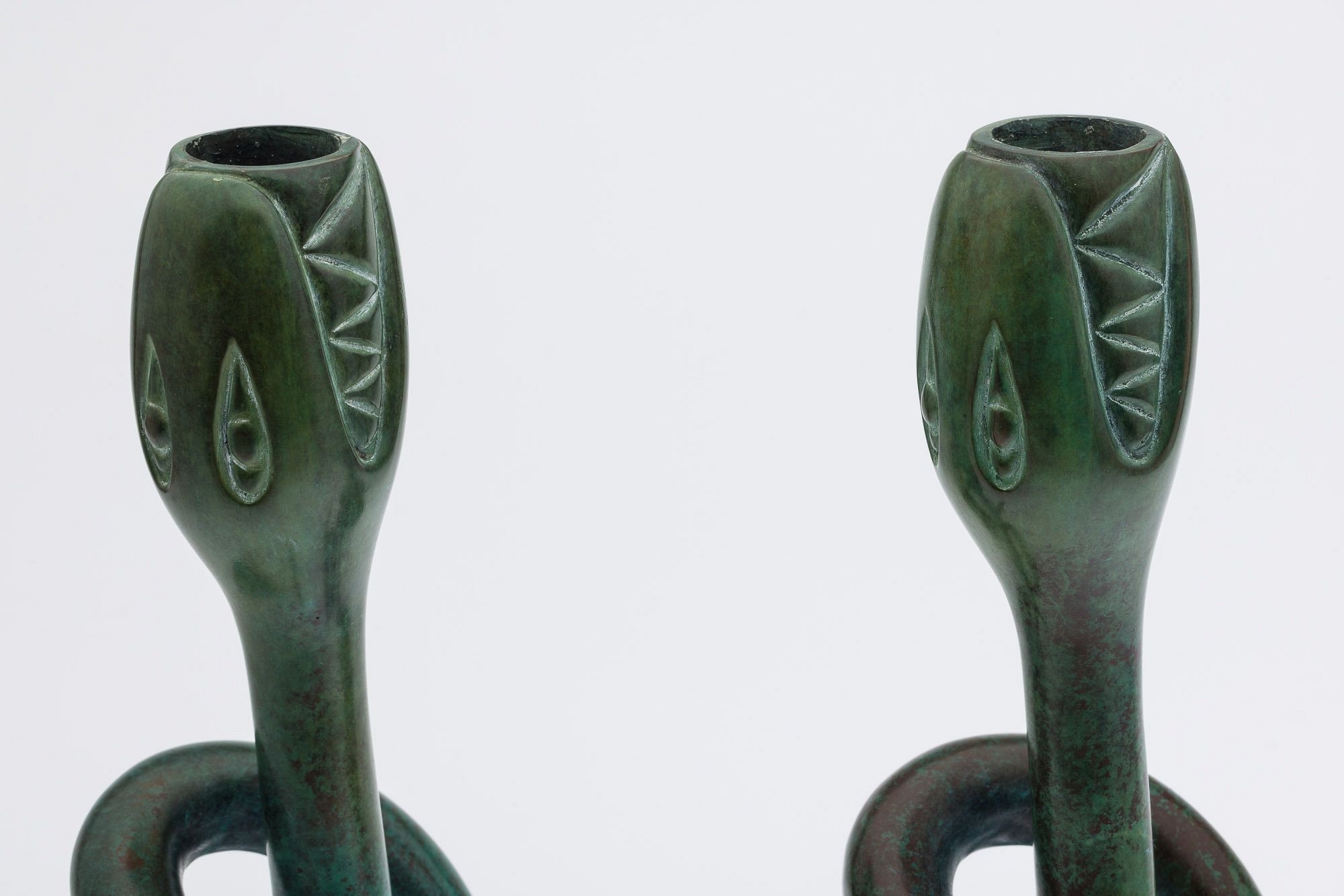 Judy Kensley McKie | Snake Candlesticks (2009) | MutualArt