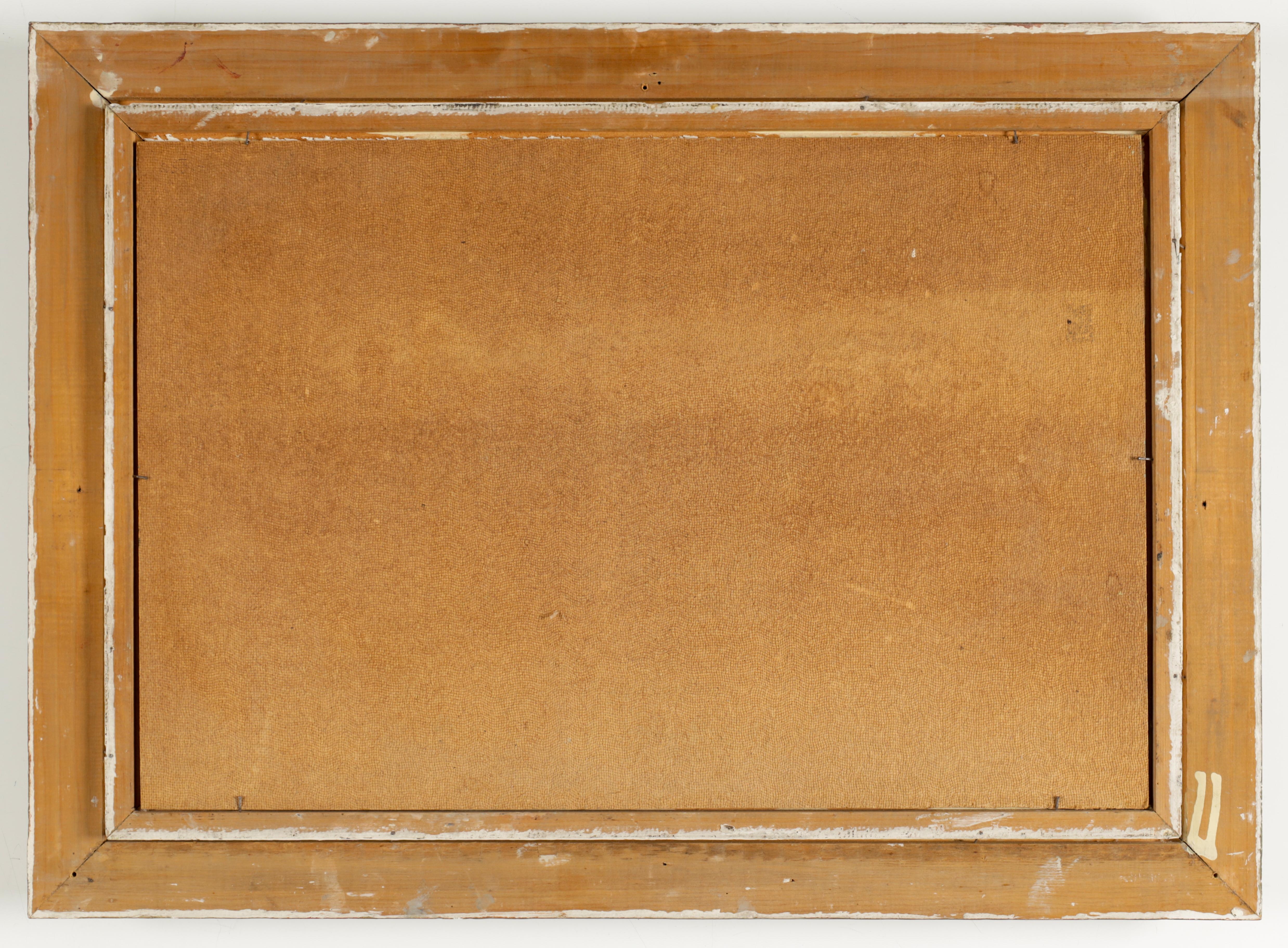 Artwork by Carl Hundhausen, Elblandschaft, Made of Oil on hardboard