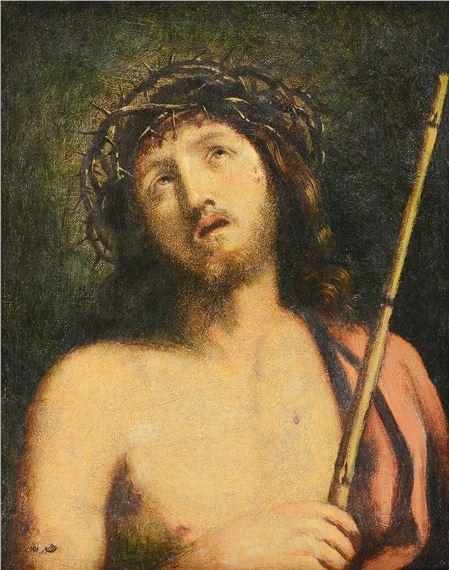 Holy Family (copy from Pompeo Batoni);Ecce Homo (copy from Guercino) by Mario Lisa, 1947;1952