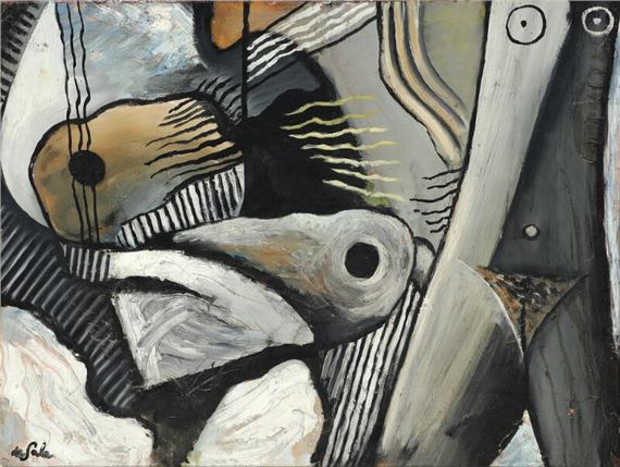 “Kærlighed i Gobi Ørkenen” (Love in the Gobi Desert) (Composition) by Eugéne de Sala, 1929