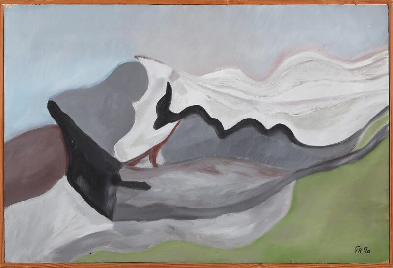 Artwork by Tove Anderberg, Untitled, Made of Oil on board