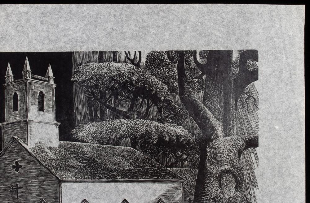 Lynd Ward | LYND WARD (1905-1985) PENCIL SIGNED WOOD ENGRAVING (1974 ...