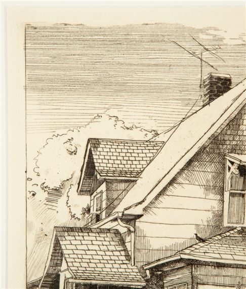 Frank Stack | FRANK STACK (B. 1937) PENCIL SIGNED ETCHING (20th Century ...