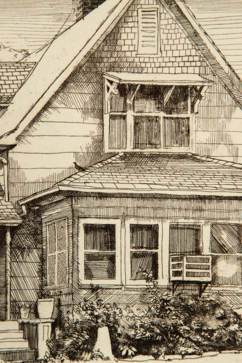 Frank Stack | FRANK STACK (B. 1937) PENCIL SIGNED ETCHING (20th Century ...