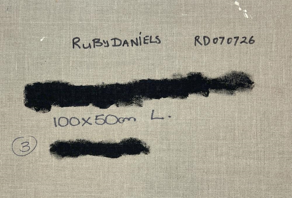 Artwork by Ruby Danials, Untitled, Made of Acrylic on canvas