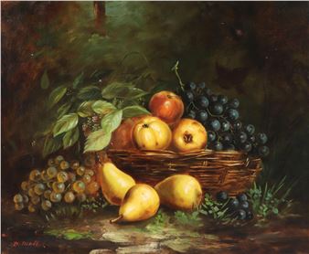 Nature Morte aux fruits - Wilhem Démétrius Malbet