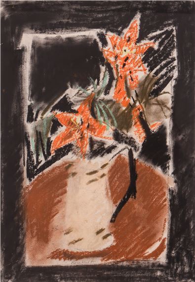 orange flowers - Rose Hilton