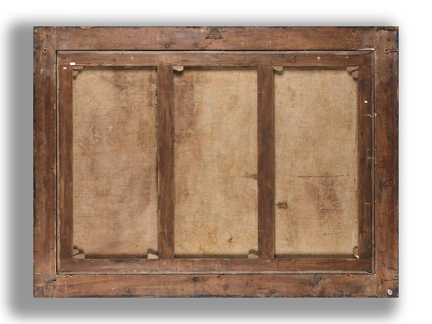 Artwork by Antiveduto Grammatica, HEILIGE FAMILIE MIT DER HEILIGEN ANNA, Made of oil on canvas