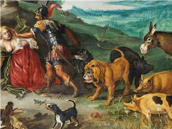 ODYSSEUS BEI CIRCE - Jan Peeter Brueghel