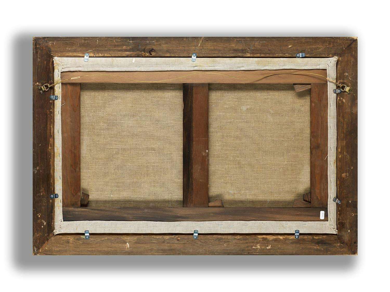 Artwork by Canaletto, VENEDIGVEDUTE MIT BLICK AUF DEN DOGENPALAST MIT SAN MARCO, Made of oil on canvas