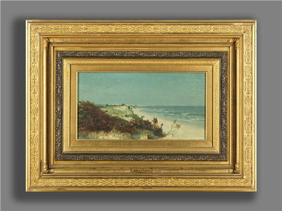 ON THE LONG ISLAND COAST, MAY 1863 by Sanford Robinson Gifford, MAY 1863