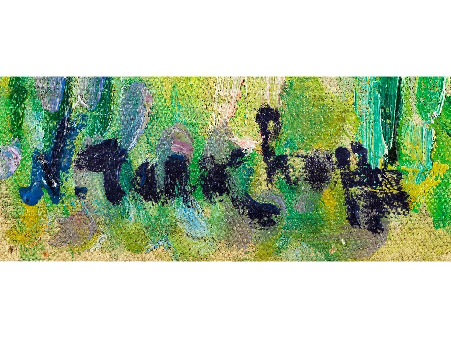 Artwork by Nikolai Alexandrovich Tarkhoff, FORÊT DE SOULAC, 1906, Made of oil on canvas