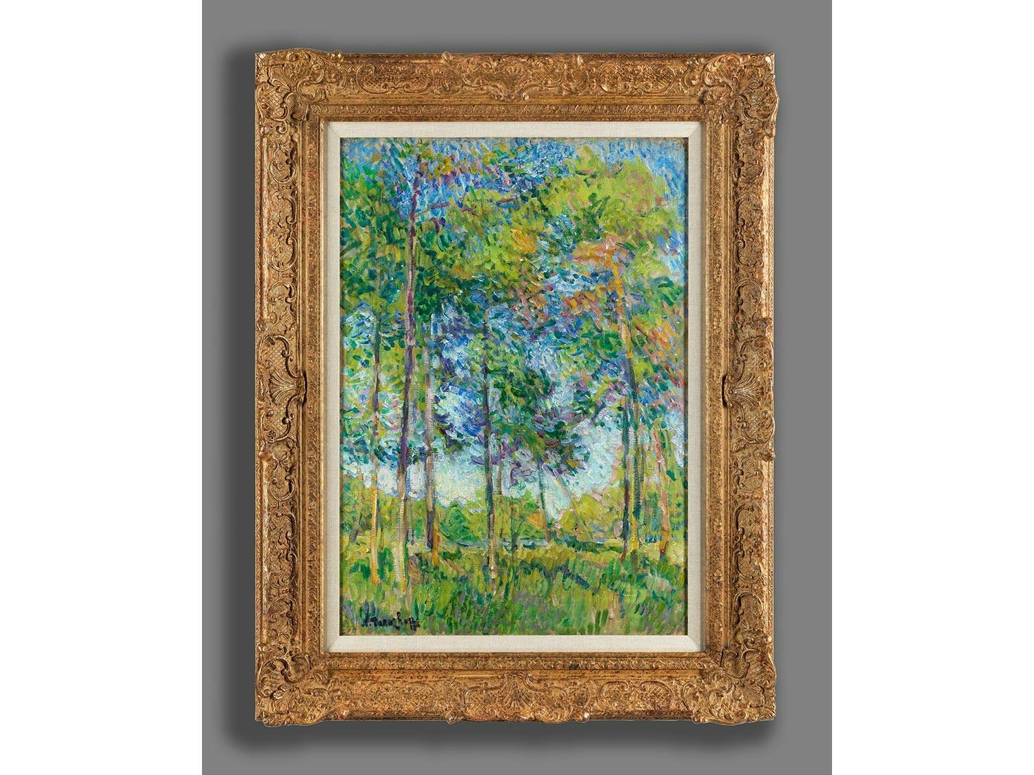 Artwork by Nikolai Alexandrovich Tarkhoff, FORÊT DE SOULAC, 1906, Made of oil on canvas