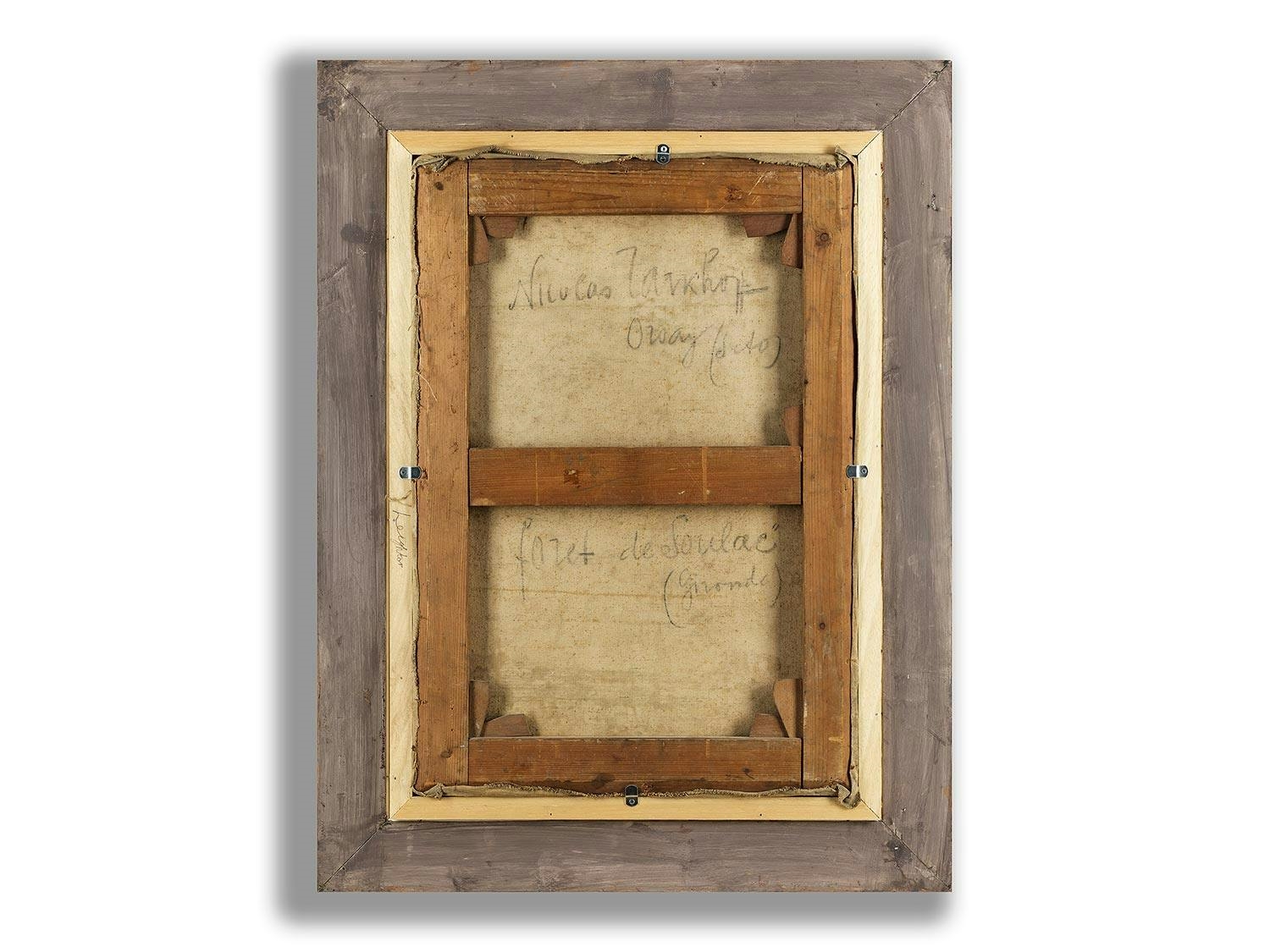 Artwork by Nikolai Alexandrovich Tarkhoff, FORÊT DE SOULAC, 1906, Made of oil on canvas