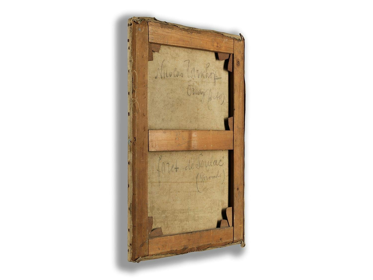 Artwork by Nikolai Alexandrovich Tarkhoff, FORÊT DE SOULAC, 1906, Made of oil on canvas