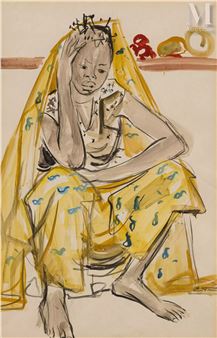 Femme africaine - Elisabeth Faure