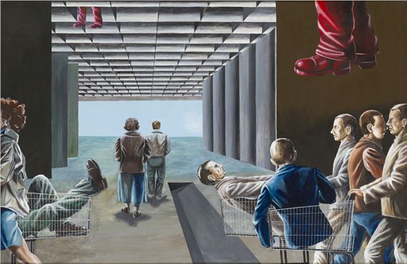 Shopping I" from the series "Symptoms by Sławomir Lewczuk, 2001