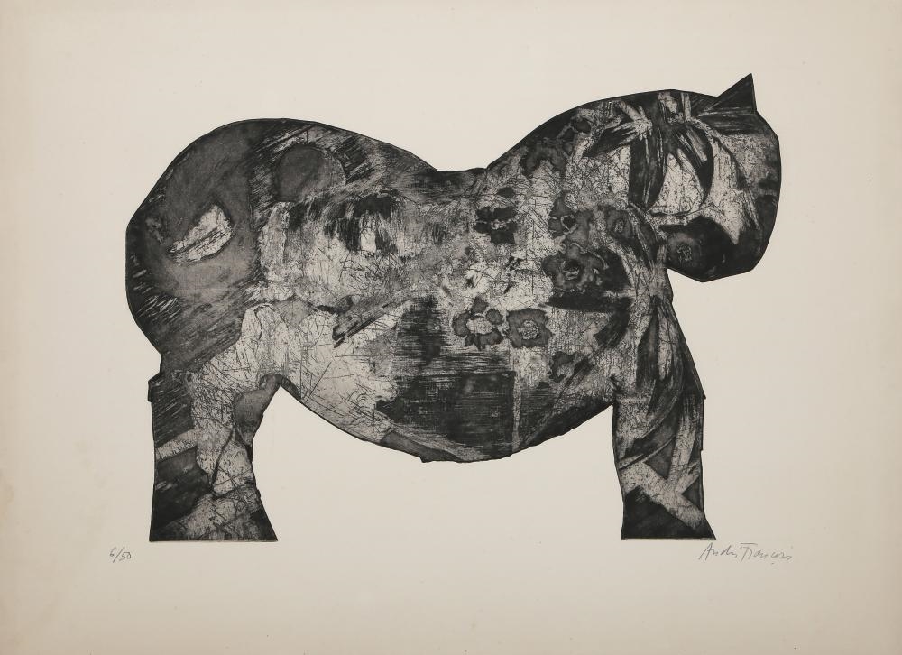 André François | CHEVAL NOIR (Circa 1960) | MutualArt