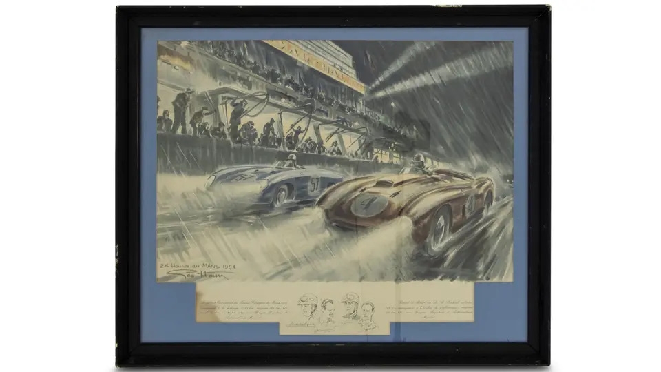 Géo‏ Ham | Automotive Artwork by Geo Ham and George Turner, Framed ...