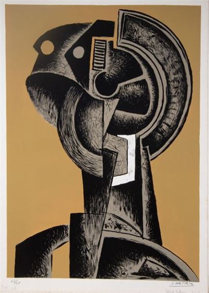 Tête de lutteur by José Herrera