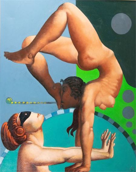 Architecture du corps pose de profil