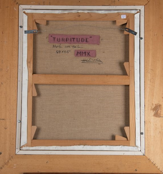 Artwork by José Herrera, Turpitude, Made of oil on canvas