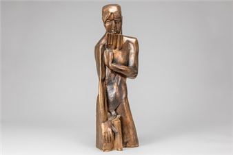 Jonge dichter met panfluit - Jozef Cantré