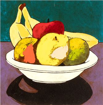 Piatto su viola - Guido Baragli