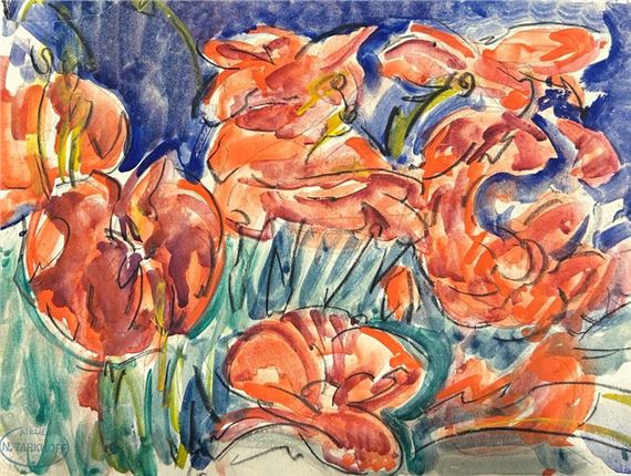 Composition  Stamped Atelier N by Nikolai Alexandrovich Tarkhoff