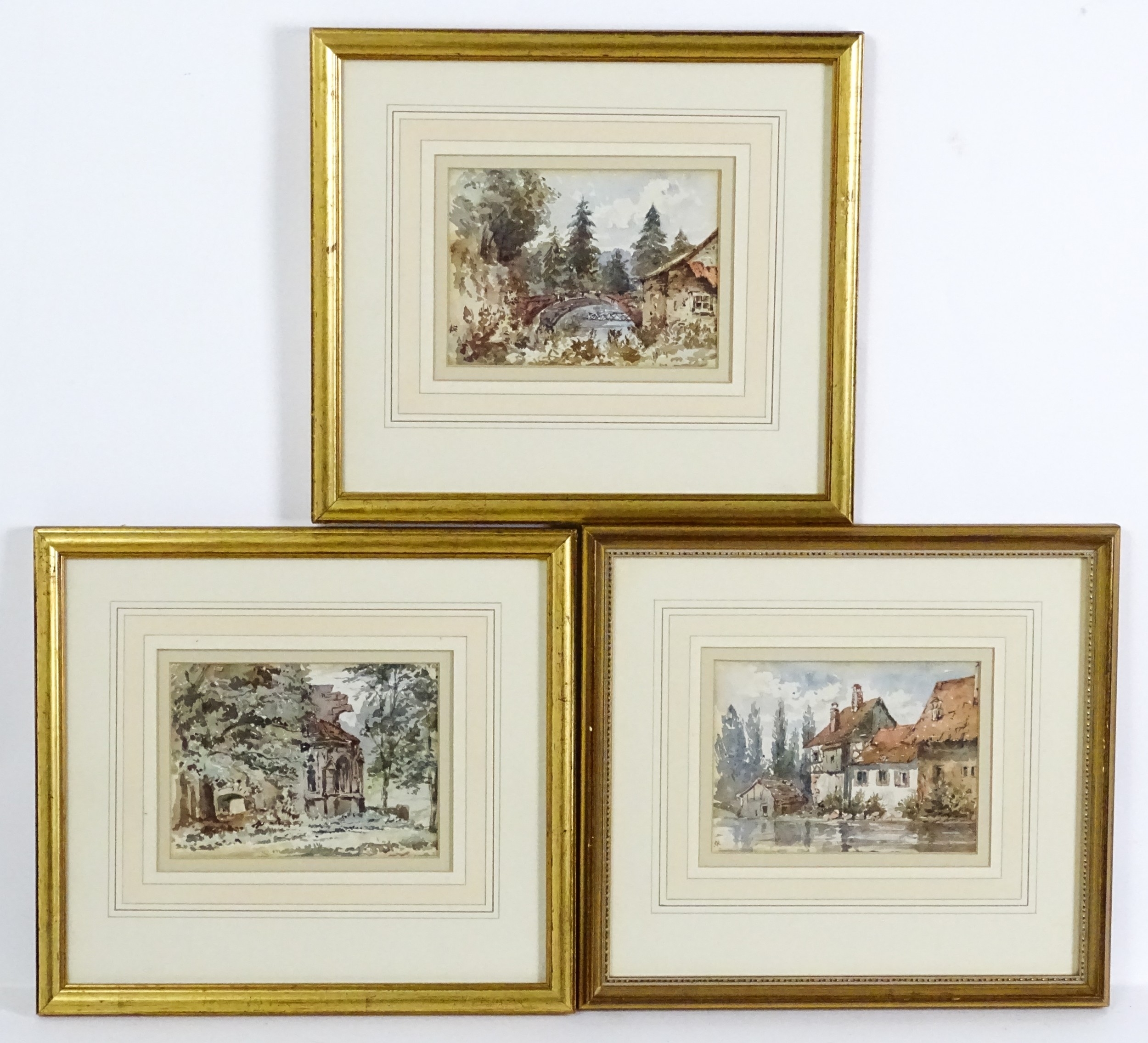 George Maule Allen | Three Black Forest landscapes to include ...