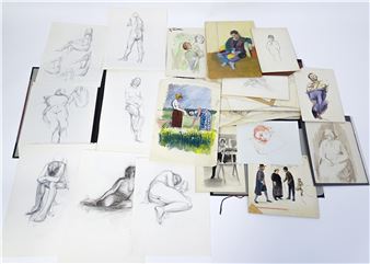 A collection of works bythC artist and illustrator Donald Myall, who studied at Colchester School of Art - Donald Myall