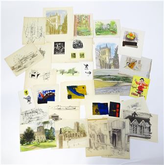 A collection of works bythC artist and illustrator Donald Myall, who studied at Colchester School of Art - Donald Myall