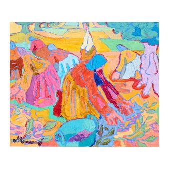 Composición con campesinos - Pere Munné