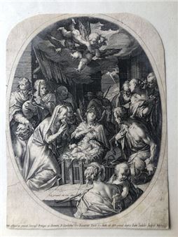 L’adoration des mages, d’après - Jan Sadeler I