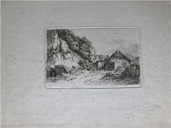 Paysage de ferme - Joseph Moessmer