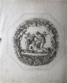 Silène ivre d’après Annibal - Luca Ciamberlano