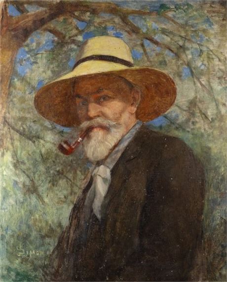 Portrait of a man by French School, 20th Century, circa 1900