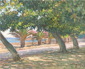 Promenade Lantivy in Ajaccio, Corsica - Marcel Poggioli