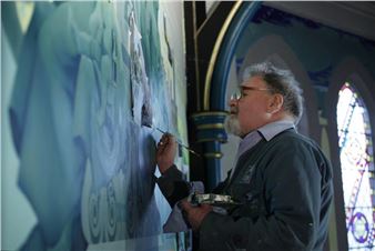 Nine Works by Alasdair Gray Go on Display at Kelvingrove