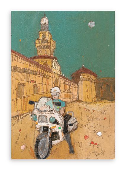 Omaggio al vigile urbano - Luca Giovagnoli