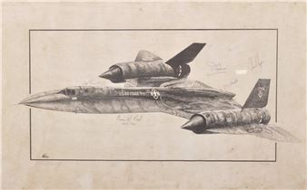 US Air Force SR-71 Black Bird - Ed Walby