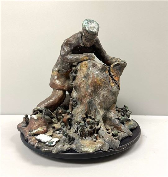 Poppy and the Little People' (Newfoundland fairies robbing his lunch)