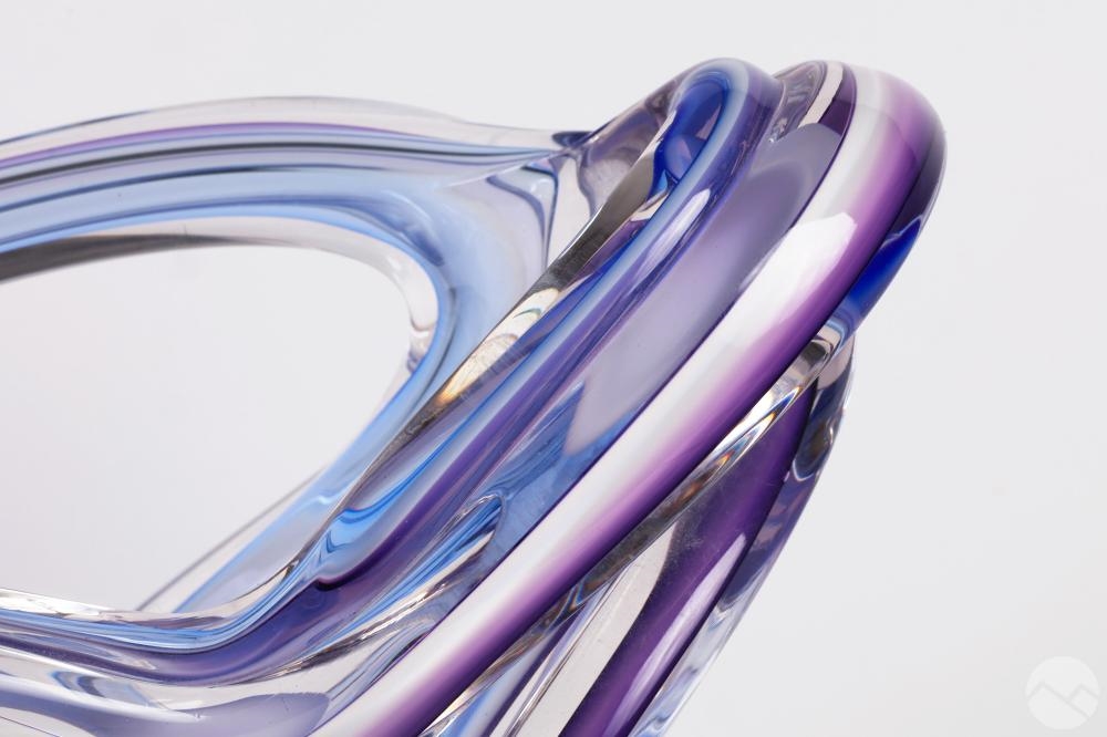 Barry Entner | Art Glass Freeform Sculpture (1989) | MutualArt