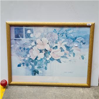 MM: 88 x 68 cm including frame - Dawna Barton