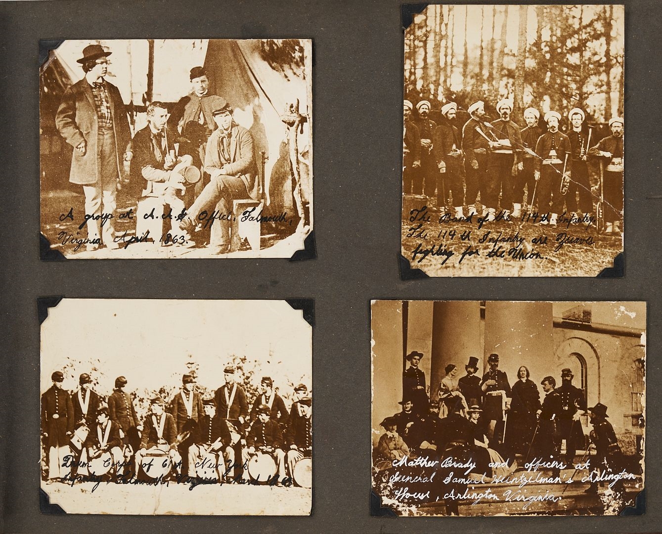 Artwork by Timothy H. O'Sullivan, Timothy O'Sullivan Related Photograph Album, Made of photographic prints