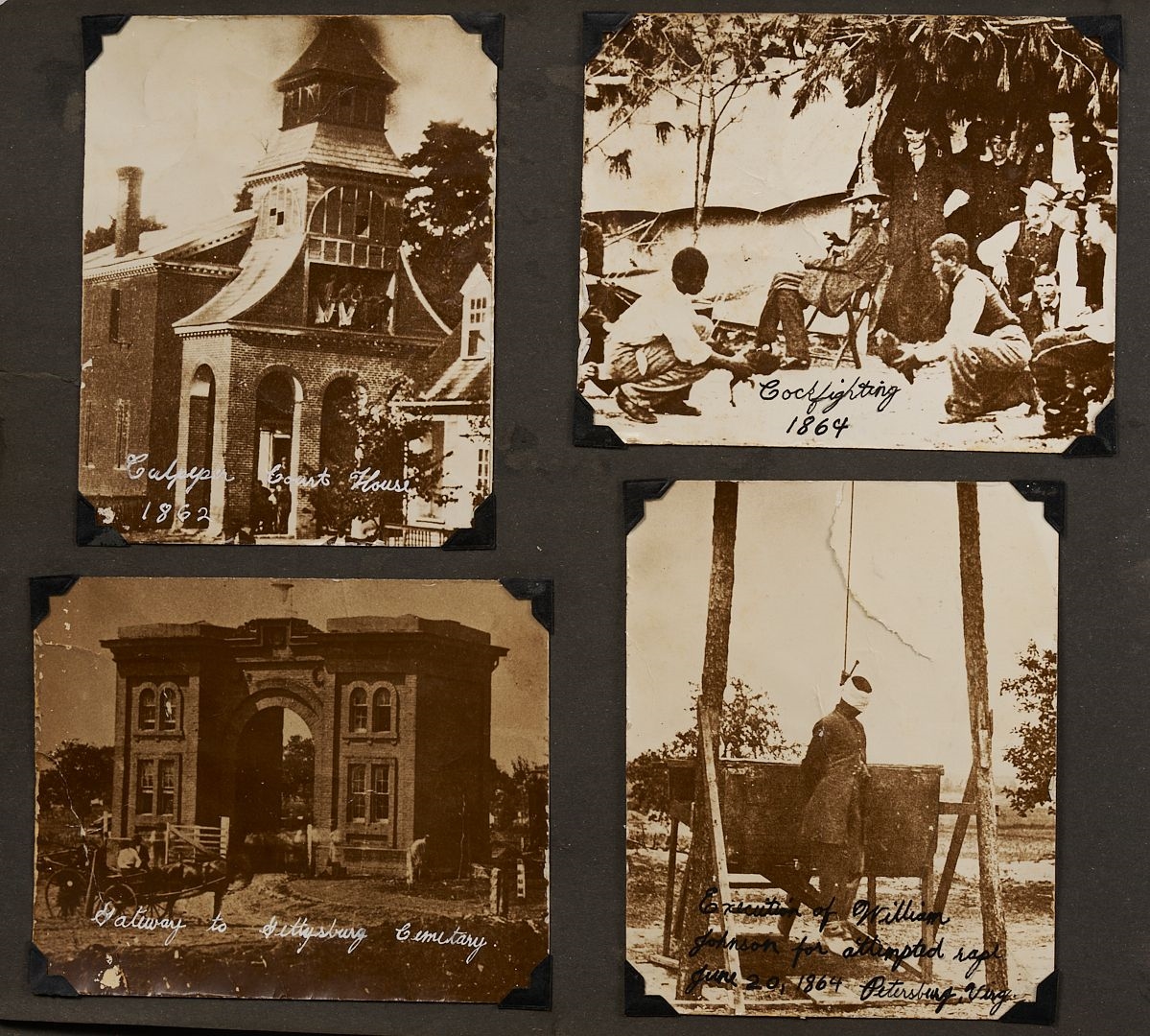 Artwork by Timothy H. O'Sullivan, Timothy O'Sullivan Related Photograph Album, Made of photographic prints