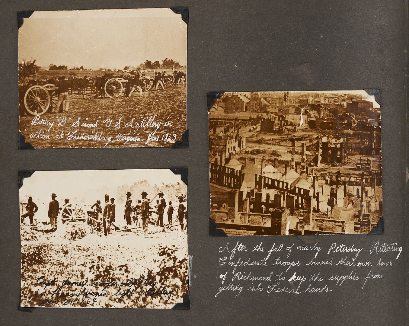 Artwork by Timothy H. O'Sullivan, Timothy O'Sullivan Related Photograph Album, Made of photographic prints